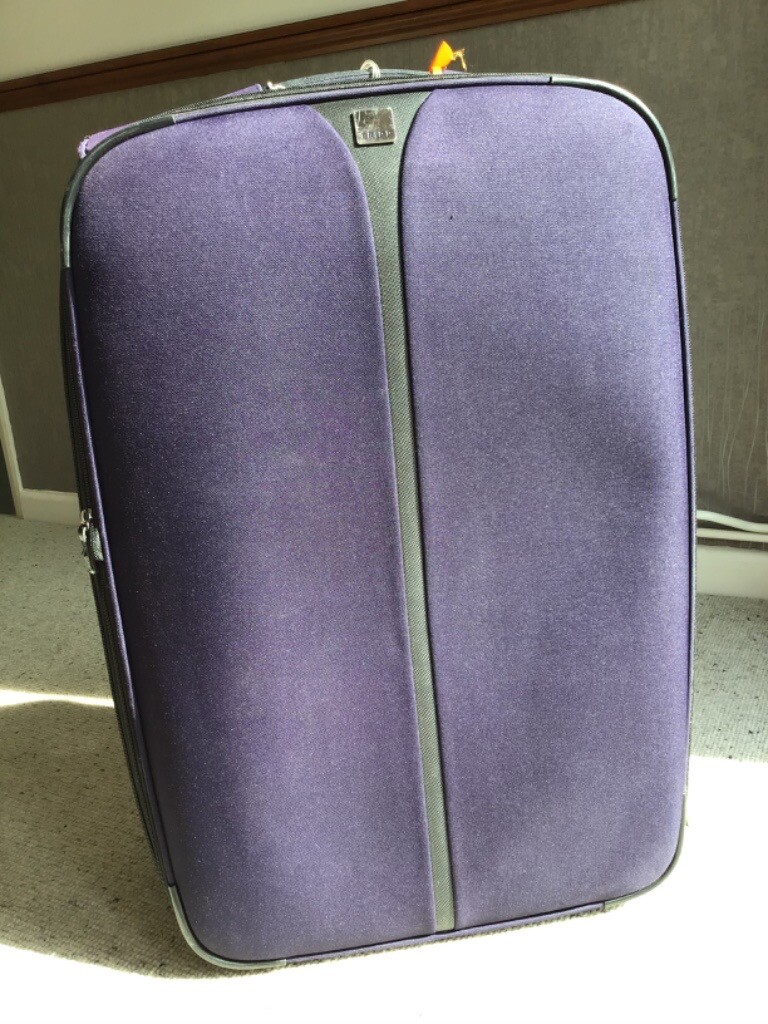 tripp suitcase purple